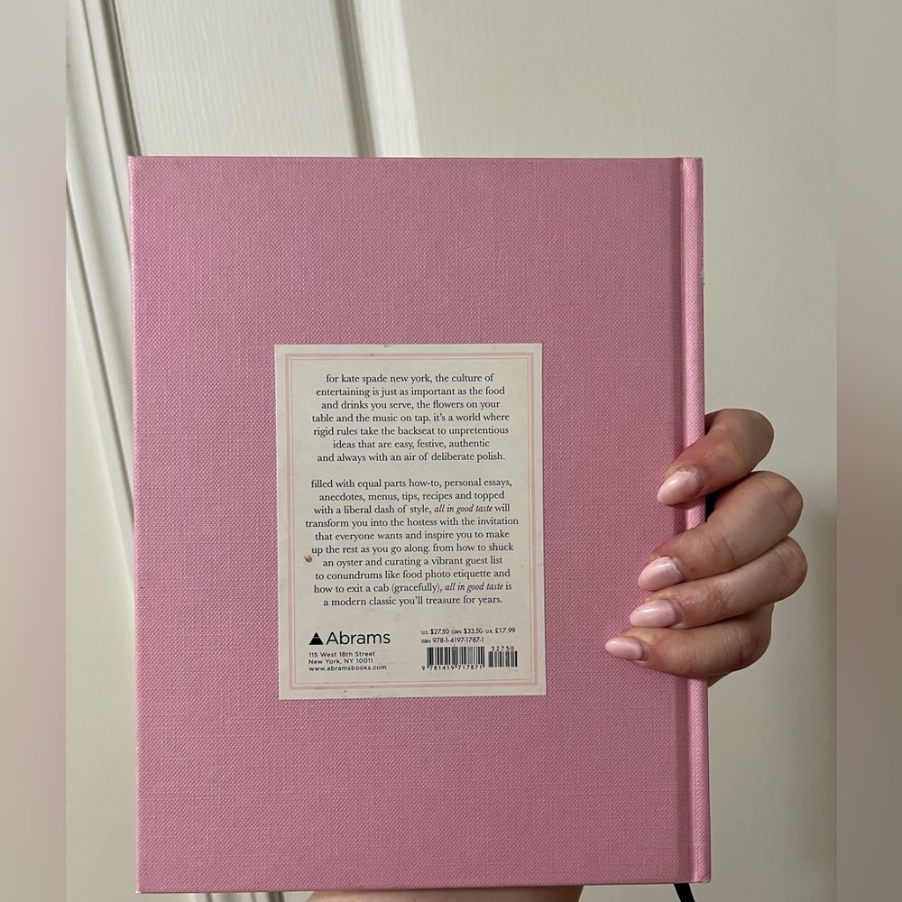 All in Good Taste, Kate Spade New York book ♠️💖 - Picture 2 of 7